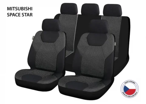 Cappa Autopotahy Perfetto GL Mitsubishi Space Star černá/šedá