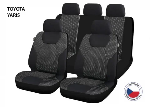 Cappa Autopotahy Perfetto GL Toyota Yaris černá/šedá