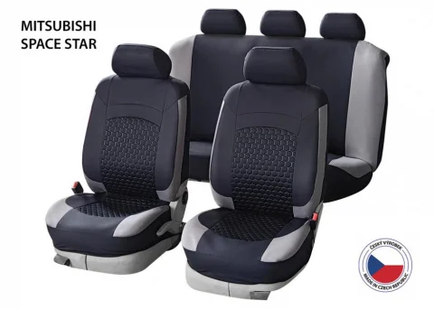 Cappa Autopotahy Perfetto HL Mitsubishi Space Star černá/šedá