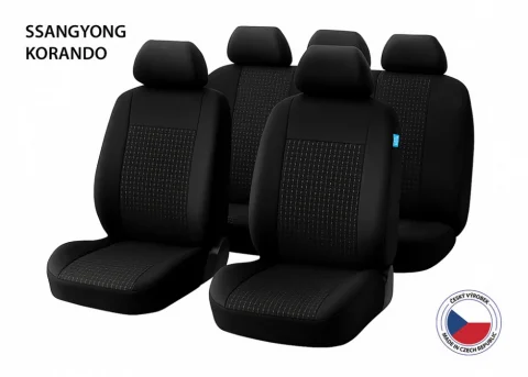 Cappa Autopotahy Perfetto TX SSangYong Korando černá