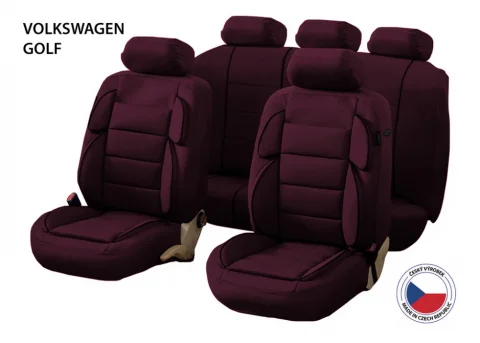 Cappa Autopotahy Perfetto YL Volkswagen Golf červená