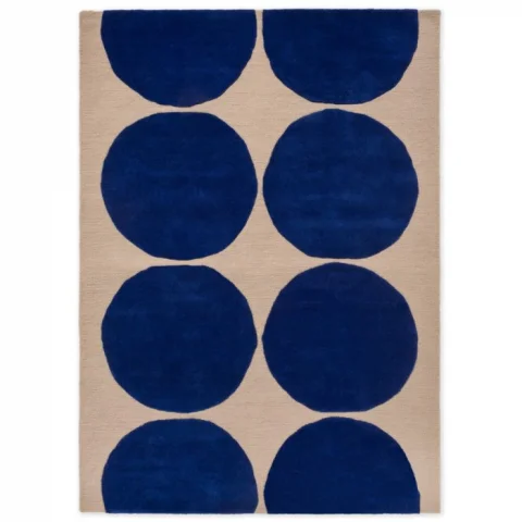 Designový vlněný koberec Marimekko Isot Kivet modrý 132508 Brink & Campman