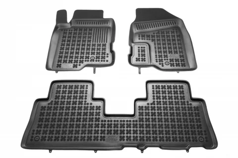 Gumové koberce Chevrolet Captiva 2006-2015 - 28 mm okraj