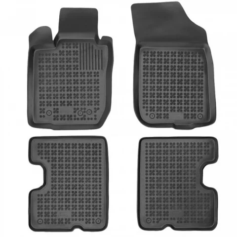 Gumové koberce Dacia Duster 2010-2013 - 28 mm okraj