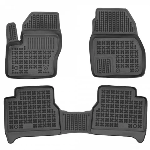 Gumové koberce Ford Transit/Tourneo Connect 2013-2022 (5 míst) - 28 mm okraj