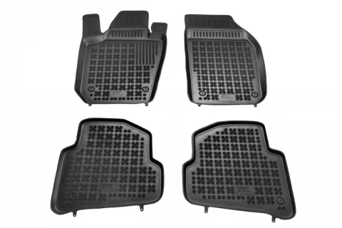 Gumové koberce Škoda Fabia III. 2014-2021 - 28 mm okraj