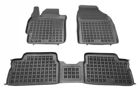 Gumové koberce Toyota Auris 2007-2012 - 28 mm okraj