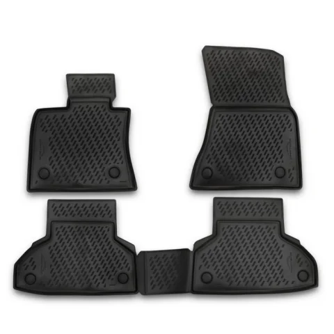 Gumové koberčeky BMW X6 2014-2019 (F16) - Novline 28 mm okraj