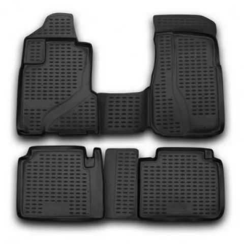Gumové koberčeky Honda CR-V 2002-2006 - Novline 28 mm okraj
