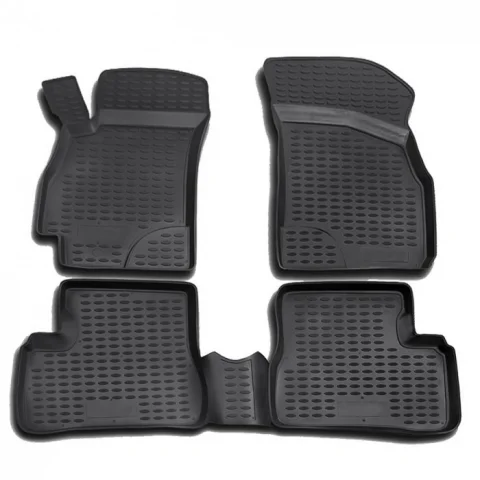 Gumové koberčeky Hyundai Accent 2000-2005 - Novline 28 mm okraj