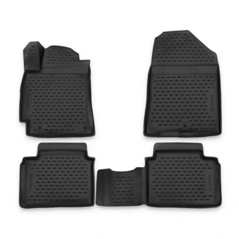 Gumové koberčeky Hyundai Elantra 2015-2020 - Novline 28 mm okraj