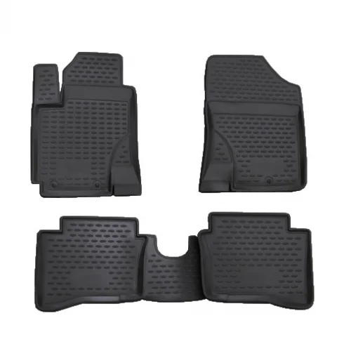 Gumové koberčeky Hyundai i20 2008-2014 - Novline 28 mm okraj