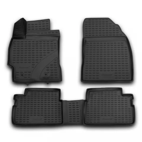 Gumové koberčeky Toyota Corolla 2013-2018 (sedan) - Novline 28 mm okraj