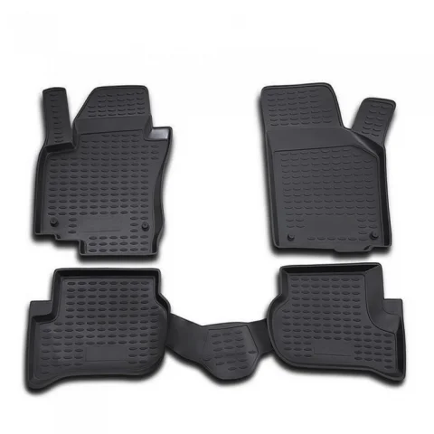Gumové koberčeky Volkswagen Golf Plus 2004-2014 - Novline 28 mm okraj