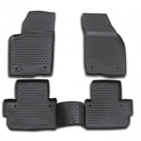 Gumové koberčeky Volvo C30 2006-2013 - Novline 28 mm okraj