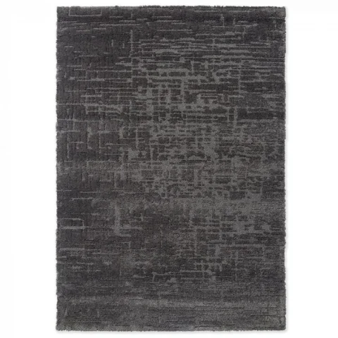 Jednobarevný kusový koberec B&C Twinset Urban graphite 22135  Brink & Campman