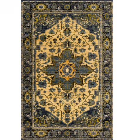 Kusový koberec Korab navy blue