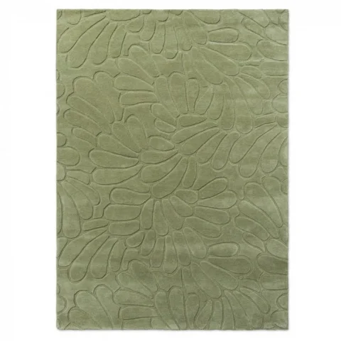 Kusový koberec Laura Ashley Coleby Petals hedgerow green 078807 Brink & Campman