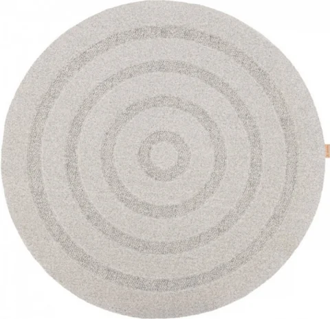 Kusový koberec Oblos kruh light grey