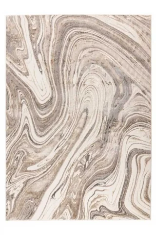 Kusový koberec Sedef 401 silver-beige