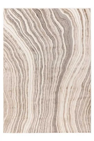 Kusový koberec Sedef 402 silver-beige