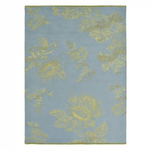Kusový květinový koberec Wedgwood Tonquin blue 037008 Brink & Campman