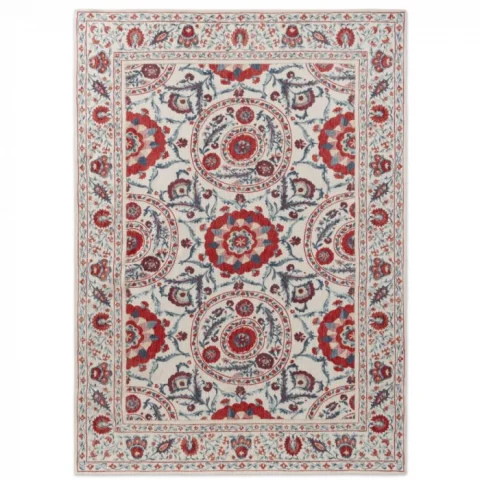 Moderní koberec Sanderson Anthos red indigo 148200 Brink & Campman
