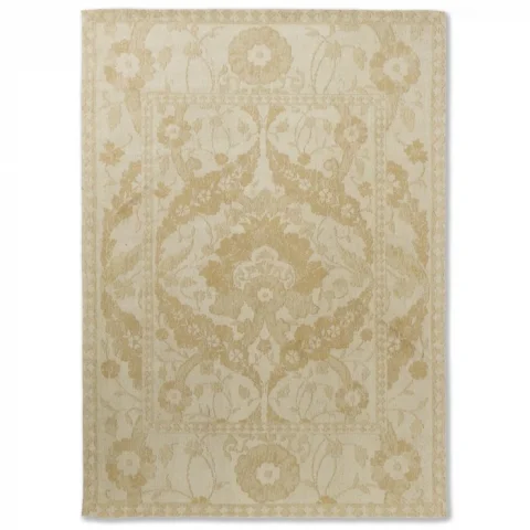 Ručně tkaný žákárový koberec Laura Ashley Newborough pale gold 81606 Brink & Campman