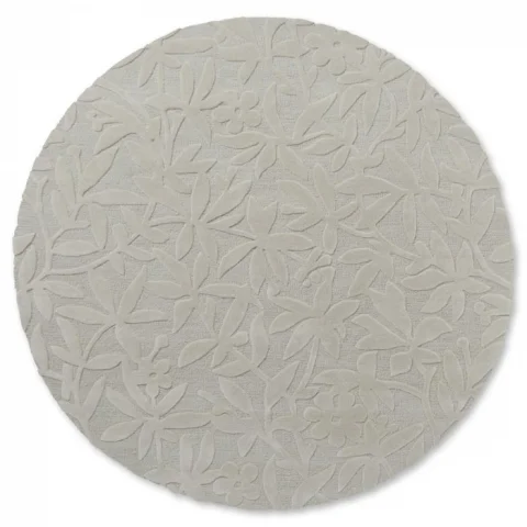 Vlněný kruhový koberec Laura Ashley Cleavers natural round 080901 - kruh 200 - Brink & Campman